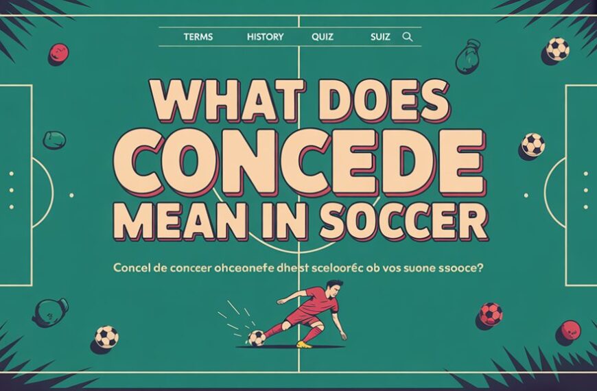 admit scoring by opponent