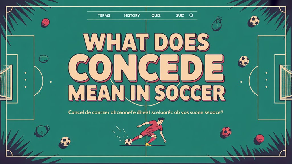 admit scoring by opponent