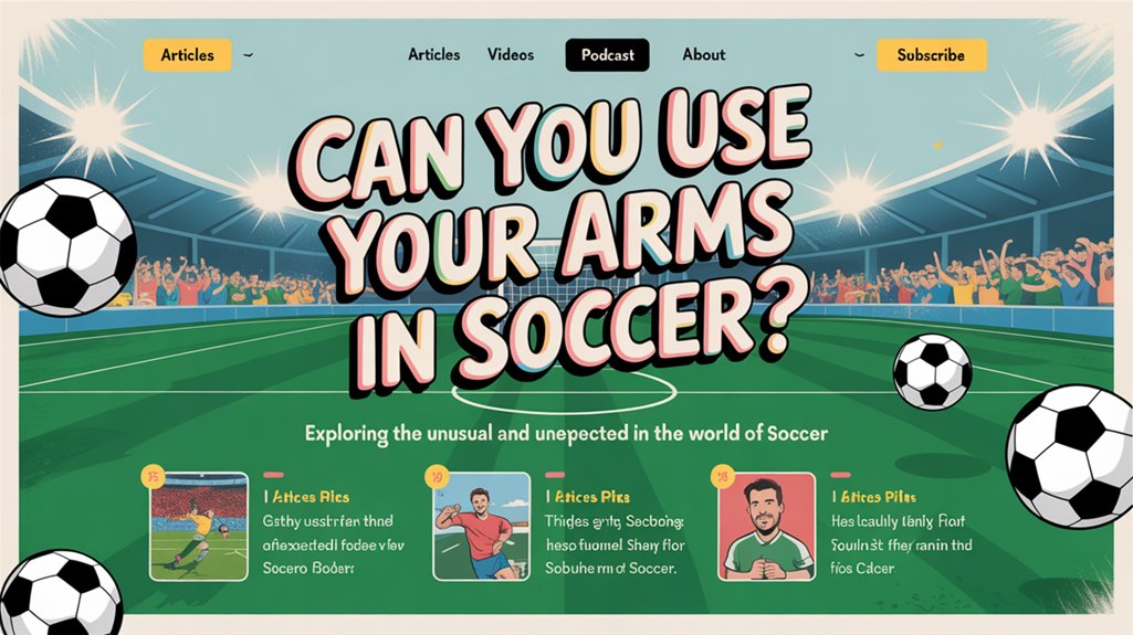 arms limited in soccer