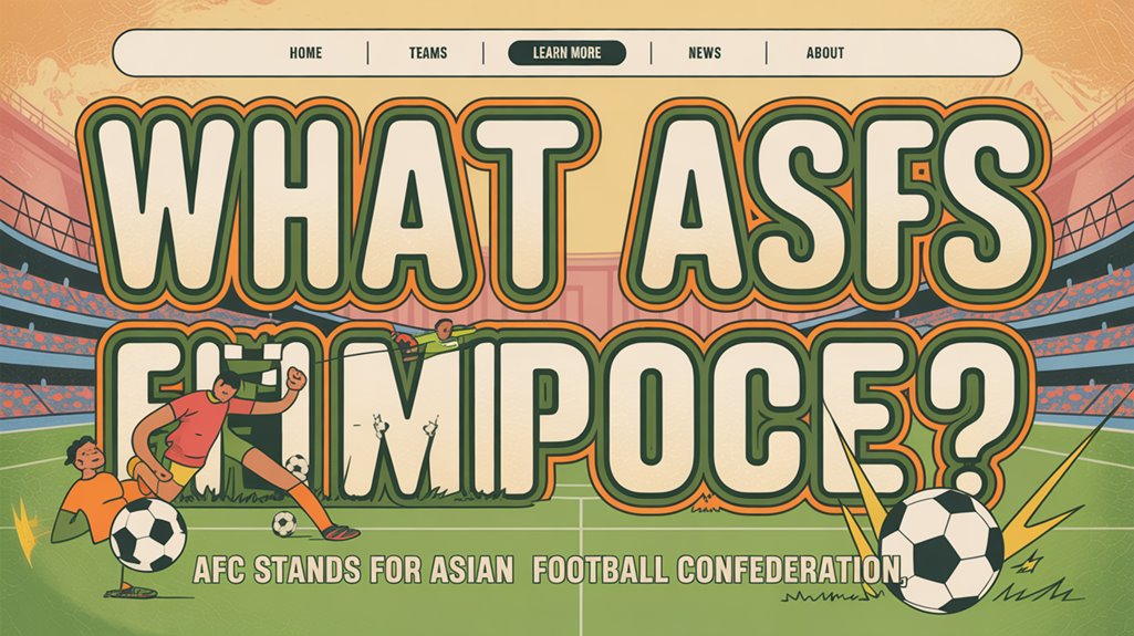 asian football confederation acronym