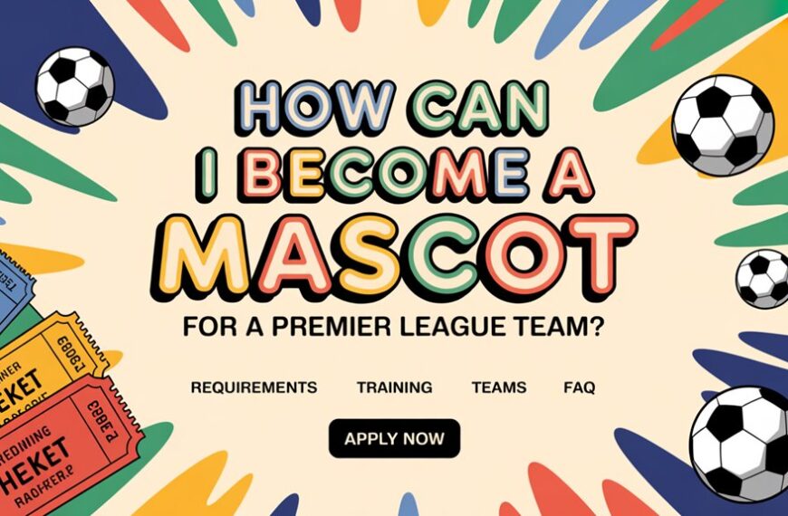 becoming a premier league mascot