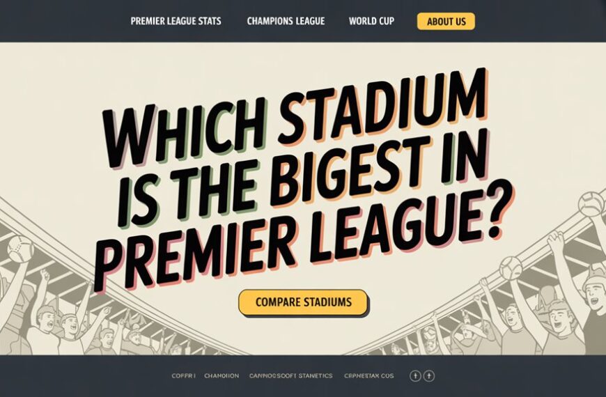 biggest premier league stadium