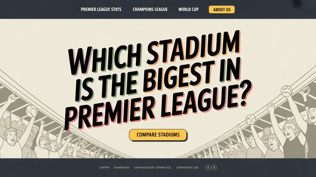 biggest premier league stadium