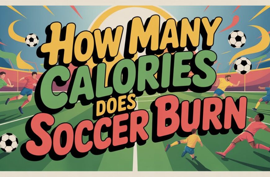 calories burned playing soccer