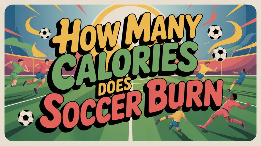 calories burned playing soccer