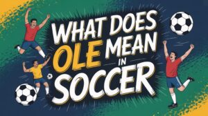 cheering expression in soccer