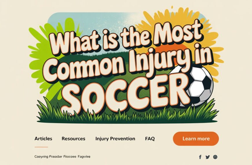 common soccer injuries overview