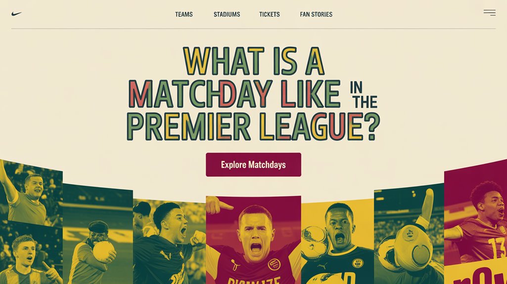 exciting football fan experience