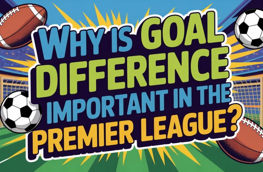 goal difference determines standings