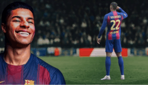 Rashford Makes First Barcelona Appearance