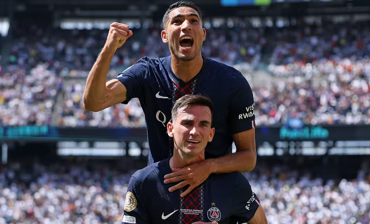psg dominates real madrid