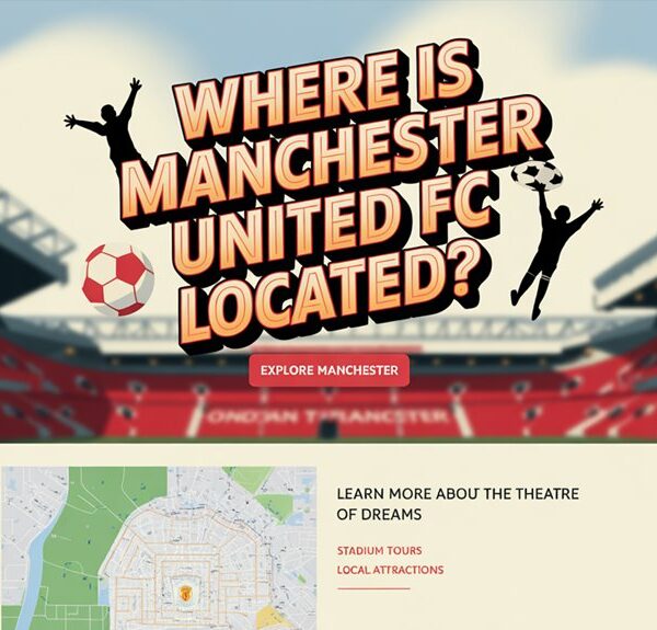 manchester united fc location