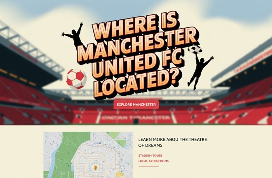 manchester united fc location