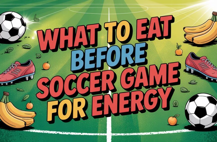 pre game energy food choices