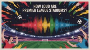 premier league stadium noise levels