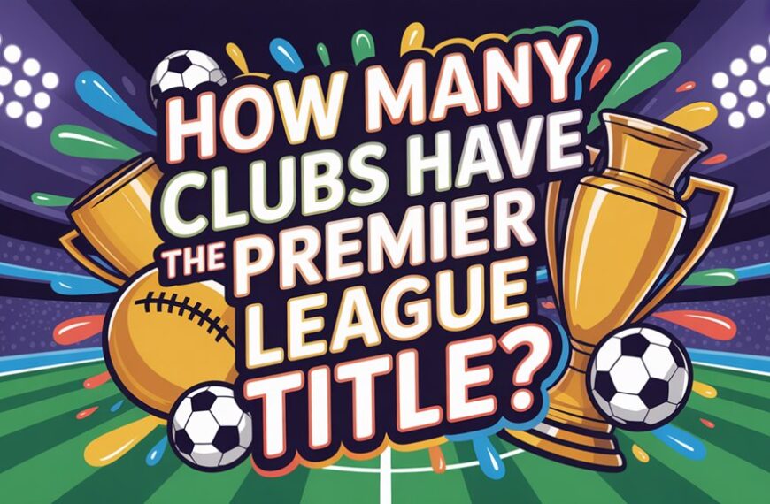 premier league title winners list
