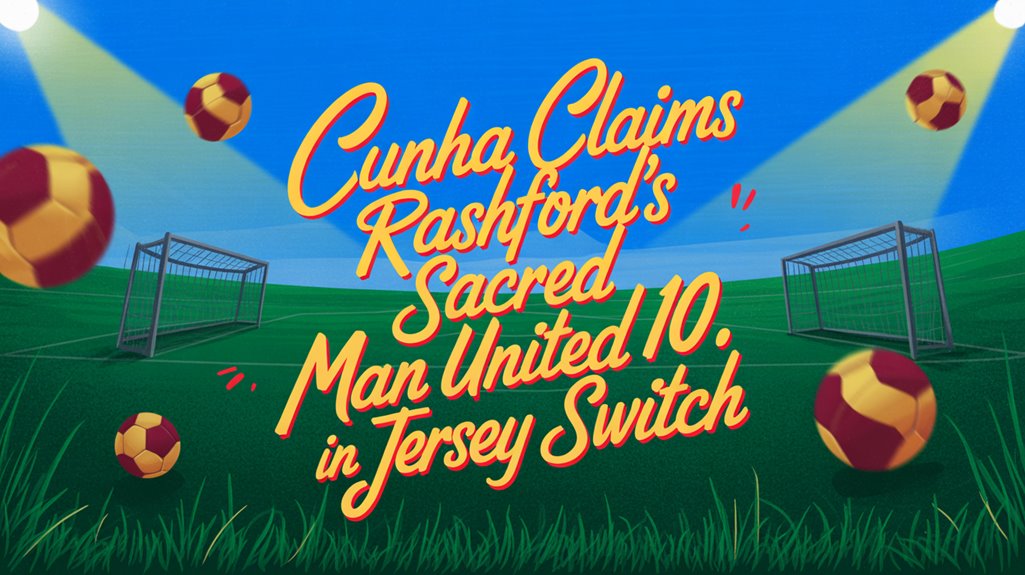 rashford s no 10 jersey