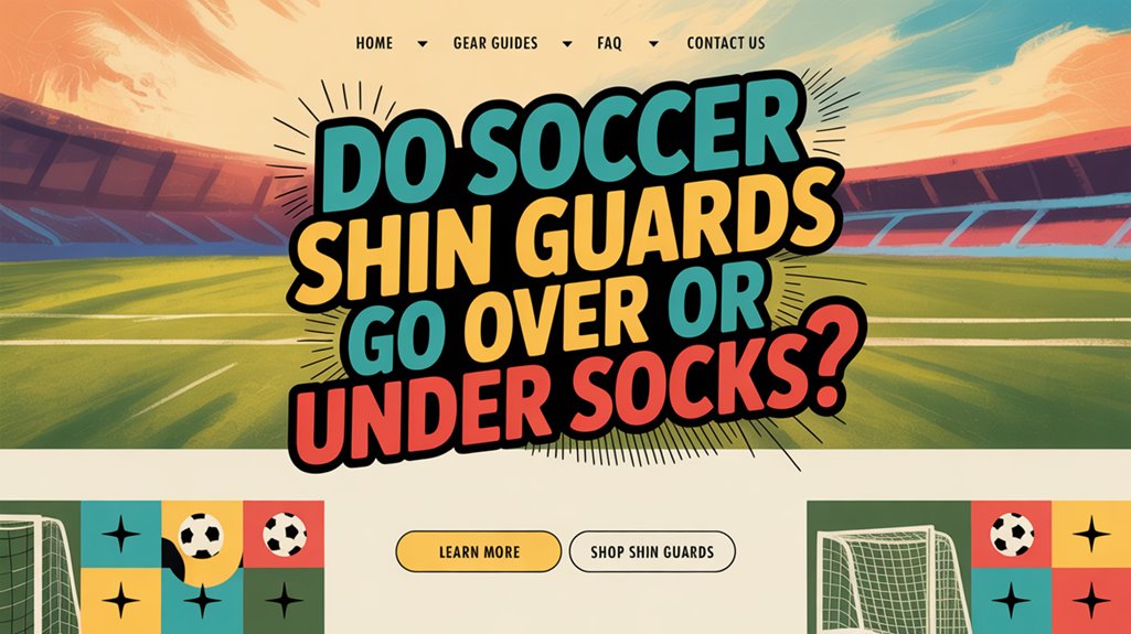 shin guards position question