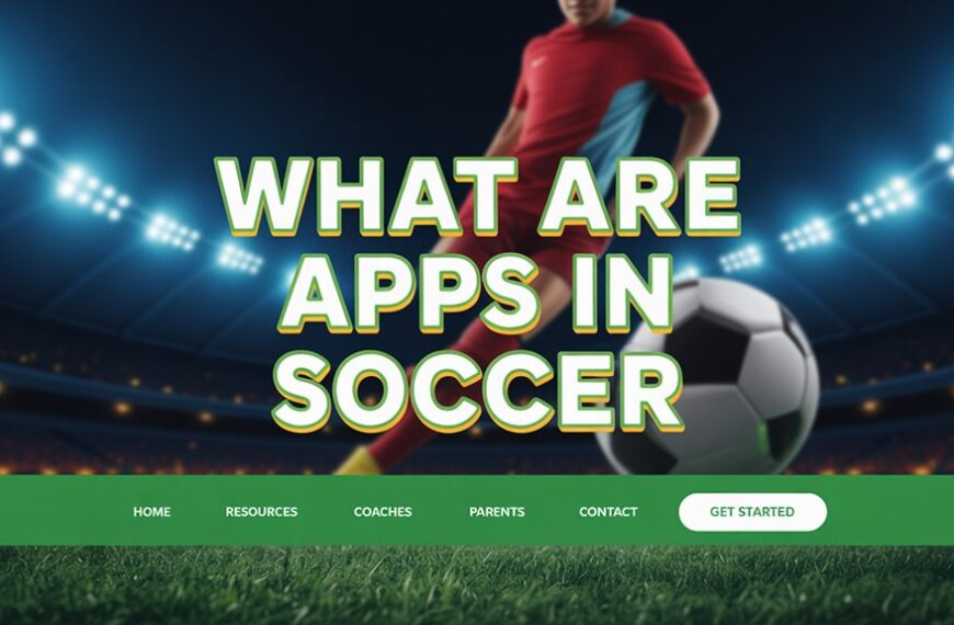 soccer application functionalities explained