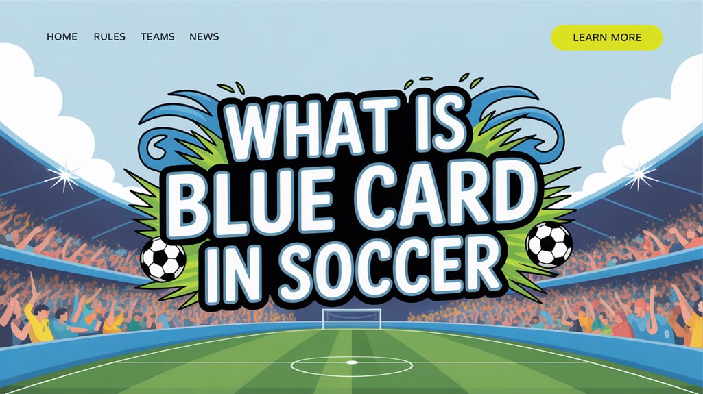 soccer disciplinary action card