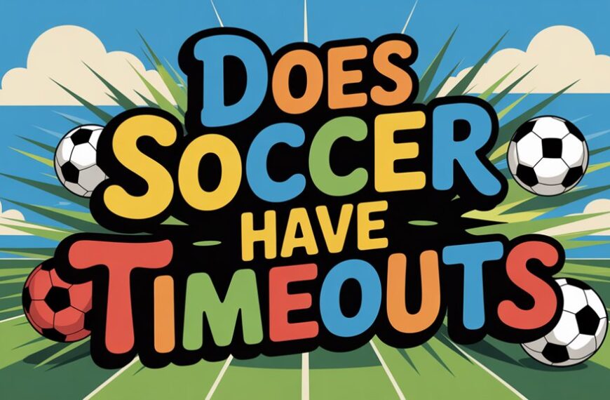 soccer does not have timeouts
