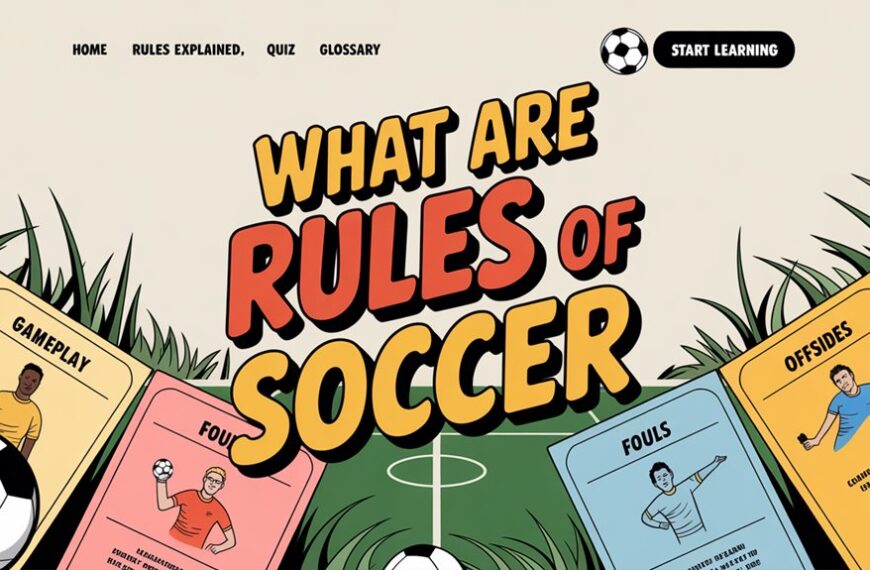 soccer game play regulations