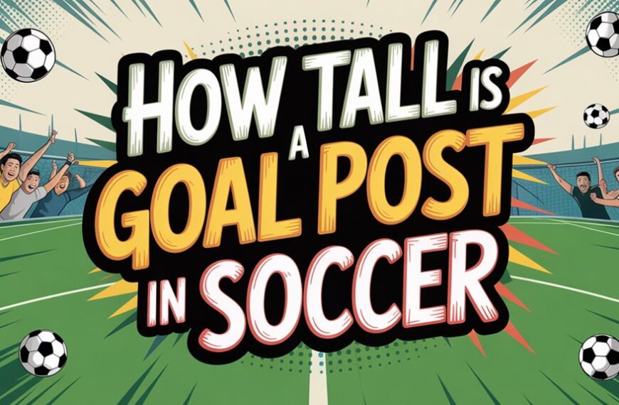 soccer goal post height