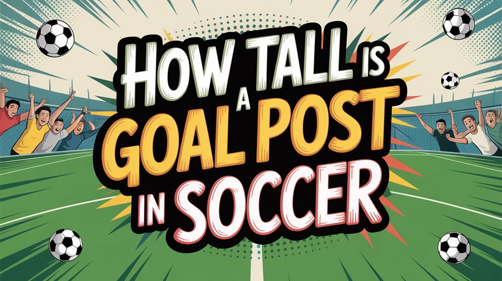 soccer goal post height