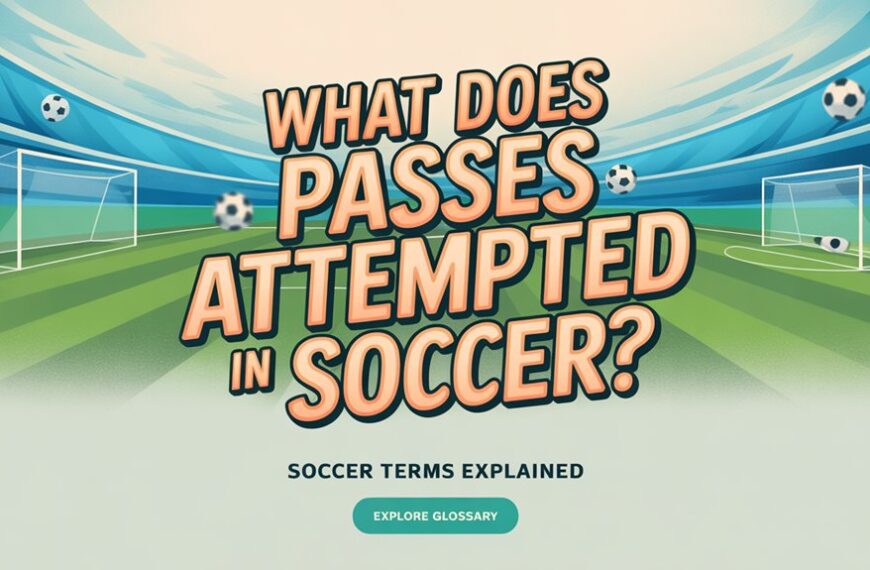 soccer passing statistics explained
