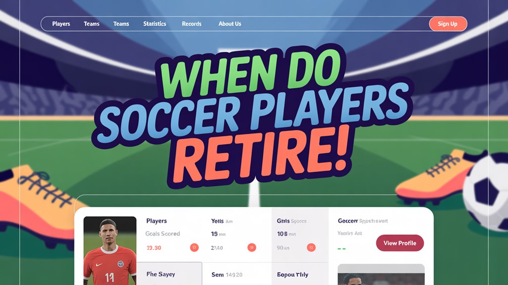soccer player retirement age
