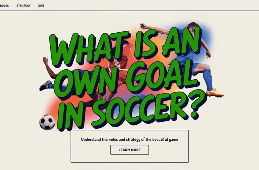 unintentional goal by player