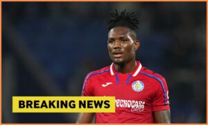 Christantus Uche in action for Getafe before €20m Wolves transfer