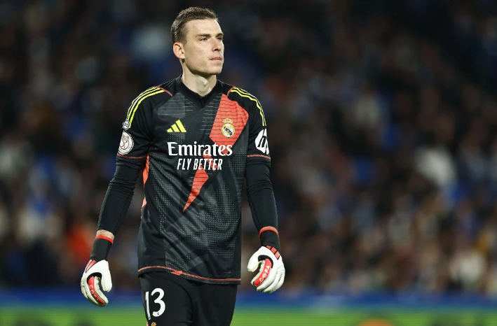 League Giants Battle for Real Madrid's Frustrated Goalkeeper Andriy Lunin