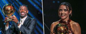 Dembélé and Bonmatí Win 2025 Ballon d'Or Awards