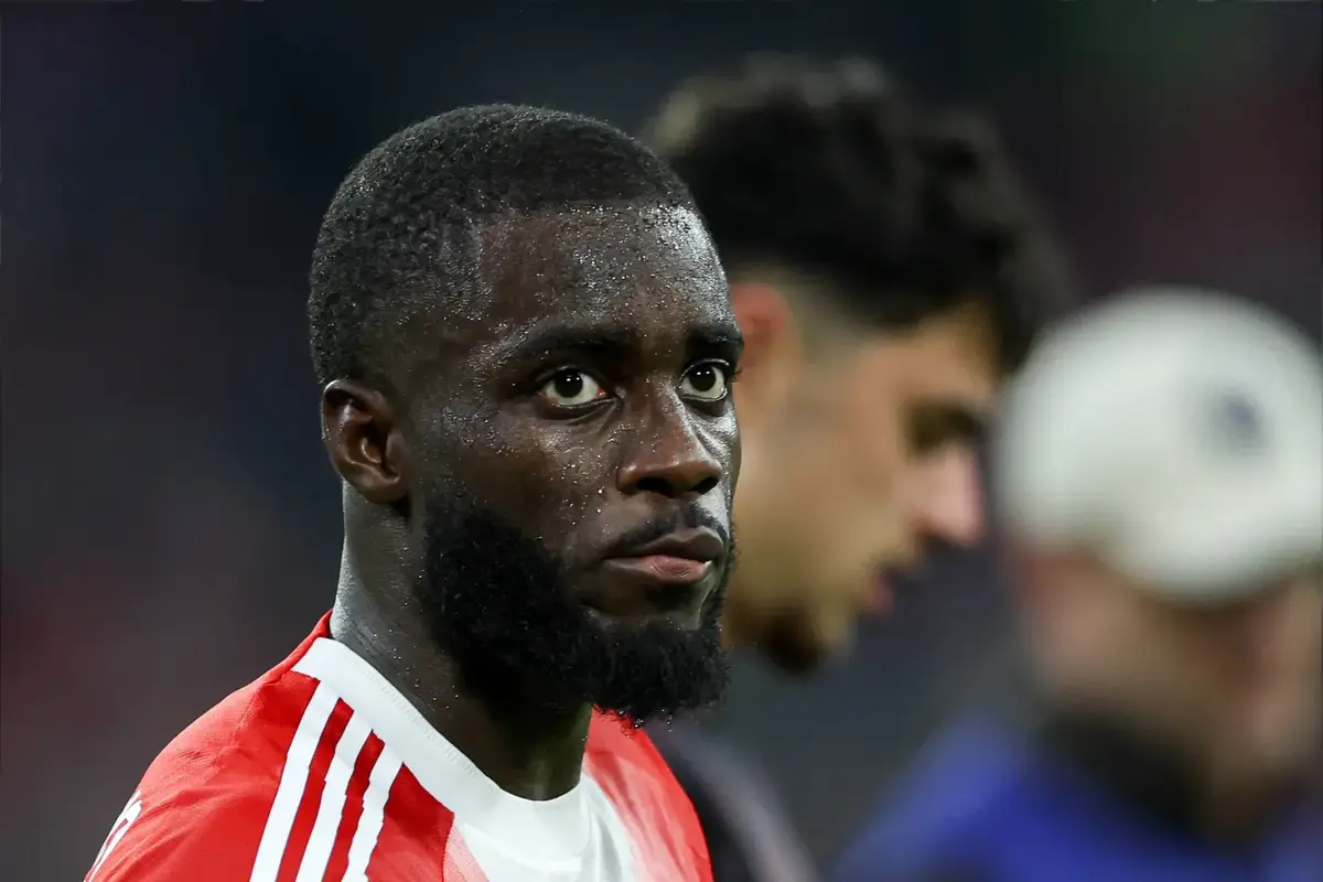 Dayot Upamecano Bayern Munich jersey football transfer 2025