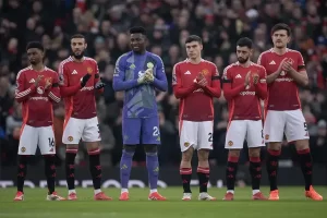 Manuel Ugarte in Manchester United kit linked to Atletico Madrid transfer