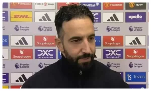 Ruben Amorim Manchester United Premier League manager 2025