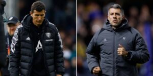 Javi Gracia celebrating on touchline during Watford reunion news 2025