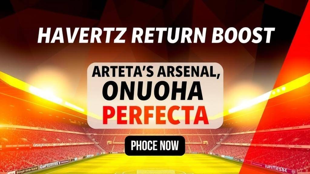 Featured image for: Havertz return a boost for Arteta’s Arsenal, Onuoha says