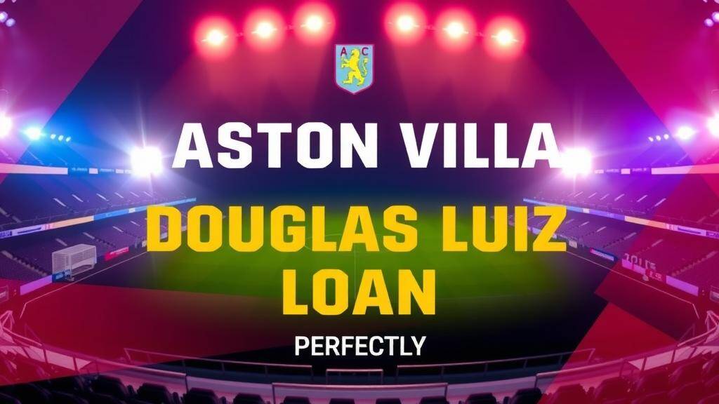 Featured image for: Aston Villa Re-sign Douglas Luiz on Loan From Juventus