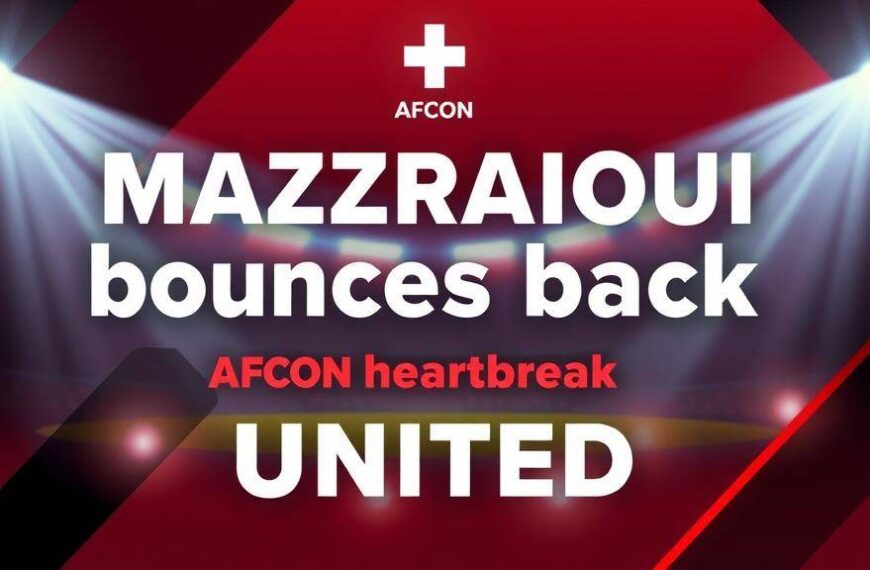 Featured image for: Mazraoui bounces back from AFCON heartbreak at United