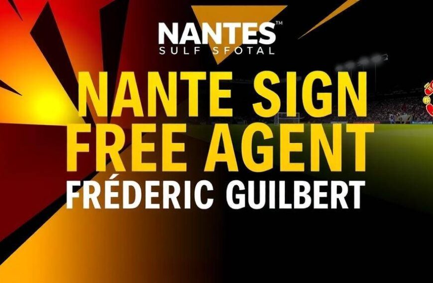 Featured image for: Nantes Sign Free Agent Frédéric Guilbert on Deal