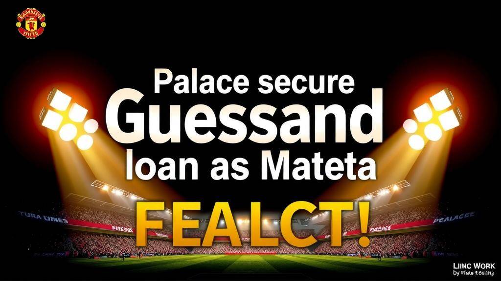 Featured image for: Palace secure Guessand loan as Mateta exit looms large