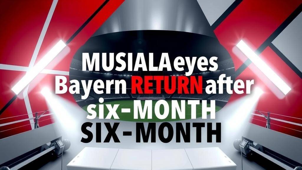 Featured image for: Musiala eyes Bayern return after six-month injury layoff