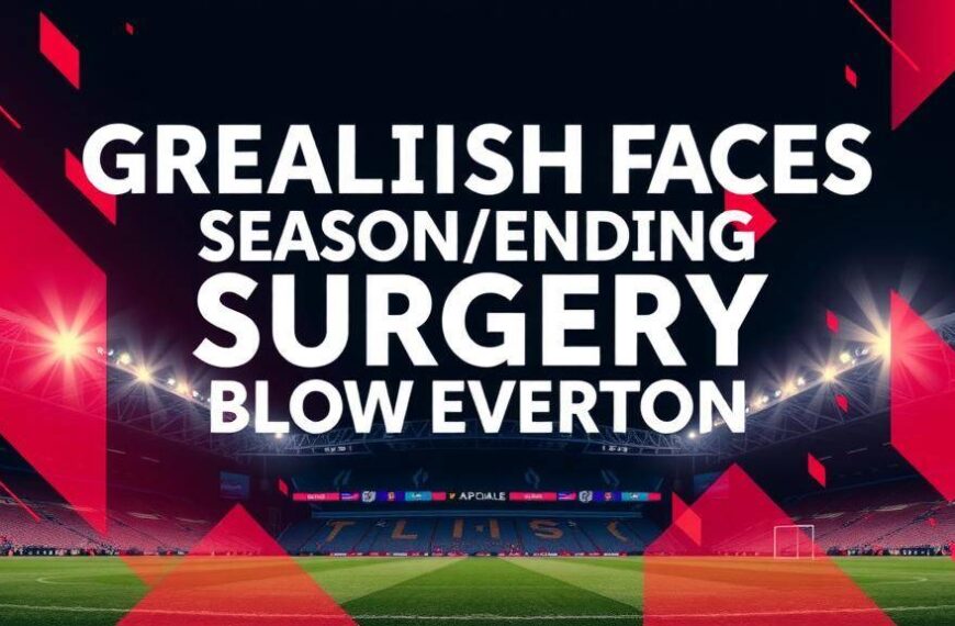 Featured image for: Grealish faces season-ending surgery blow at Everton