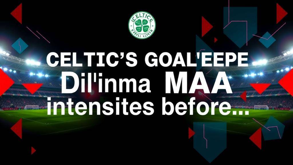 Featured image for: Celtic's goalkeeper dilemma intensifies before Rangers clash