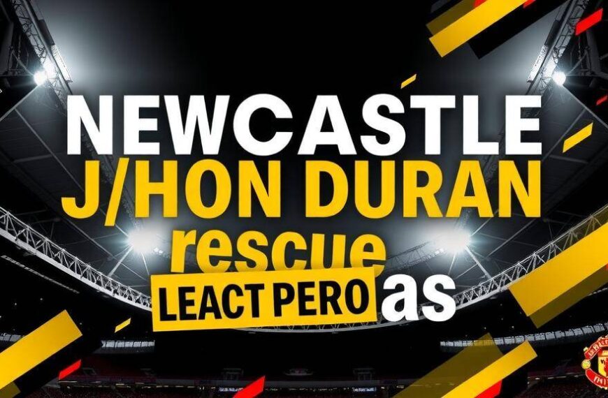 Featured image for: Newcastle eye Jhon Durán rescue as striker struggles in Turkey