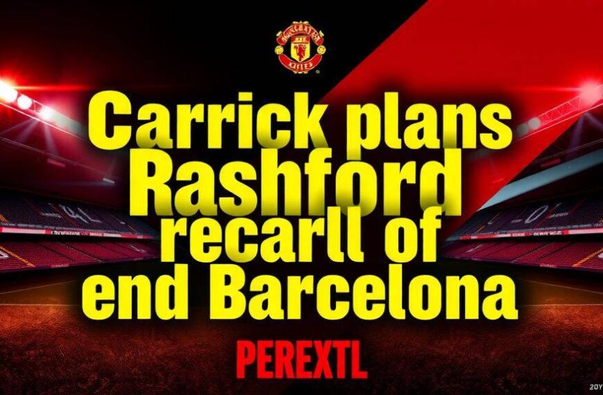 Featured image for: Carrick plans Rashford recall to end Barcelona loan spell