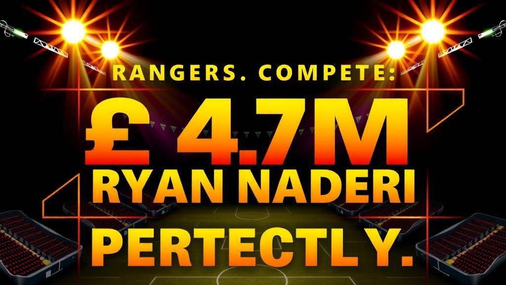 Featured image for: Rangers complete £4.7m Ryan Naderi signing on Deadline Day