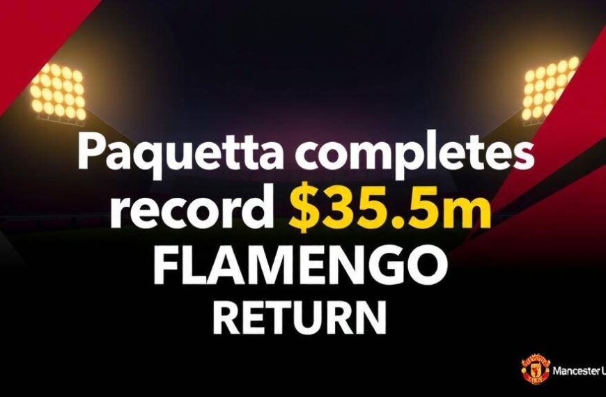 Featured image for: Paqueta completes record £35.5m Flamengo return after mental strain